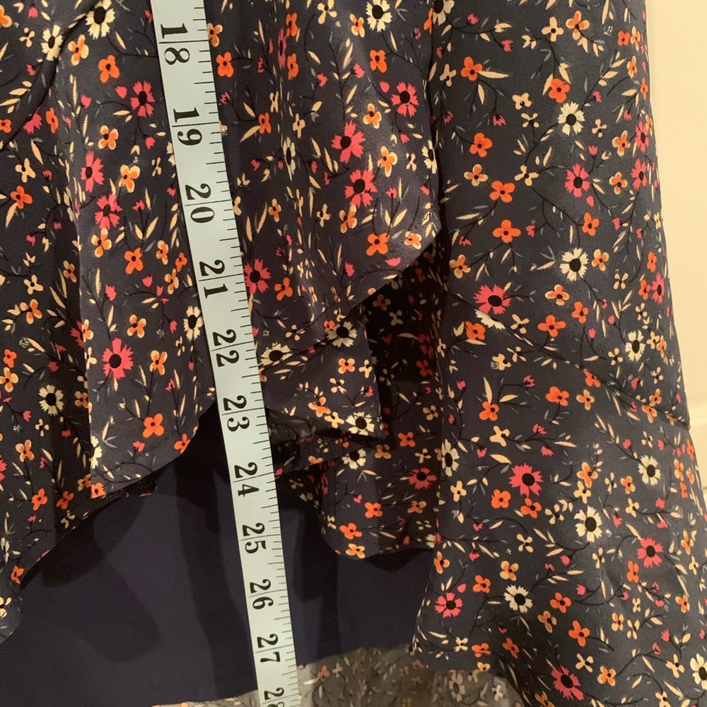 High-low Midi Floral Print Dress - Picture 5 of 6
